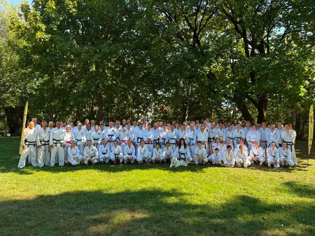 Gruppenfoto am Wasenboden in Villach
