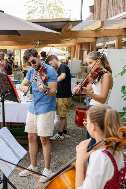 Auch musikalisch wurde am Jaklhof einiges geboten. | Foto: Johannes Ambrosch