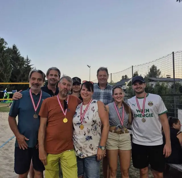 Die Siegerinnen und Sieger des ersten Boccia-Turniers in Wolfsgraben. | Foto: VVV Wolfsgraben