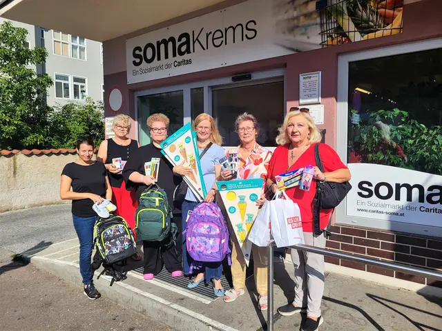 Susanne Grieszler (soma), Gabriele Sigl (Leiterin soma Krems), Andrea Bergmaier, GRin Elisabeth Kreuzhuber, Gabriele Mayer und GGRin Sandra Hutschala (Rossatz-Arnsdorf). | Foto: SPÖ Krems