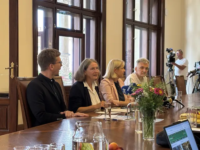 KPÖ und Grüne haben sich geeinigt, am Freitag wurde zur Pressekonferenz ins Grazer Rathaus geladen.  | Foto: MeinBezirk/Markus Kropac