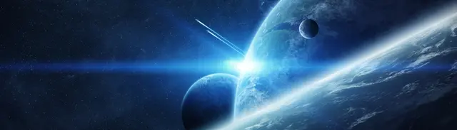 Planeten in einem weit entfernten Sonnensystem, dargestellt anhand eines digitalen 3D-Renderings der NASA.
 | Foto: stock.adobe.com/decoret