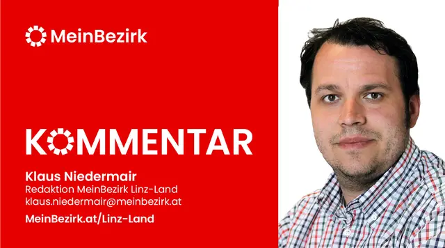 Klaus Niedermair, Redakteur bei MeinBezirk Linz-Land. | Foto: MeinBezirk Linz-Land