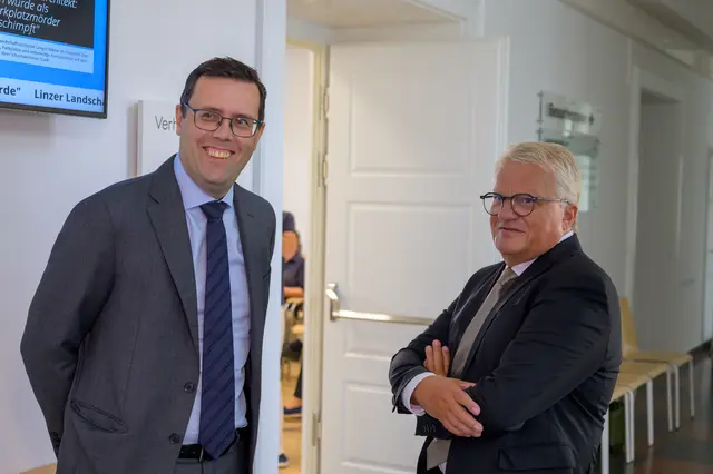 Der Linzer Ex-Bürgermeister Klaus Luger wurde heute vom Vorwurf der Untreue vom Landesgericht Linz freigesprochen. | Foto: Fotokerschi.at/Kerschbaummayr