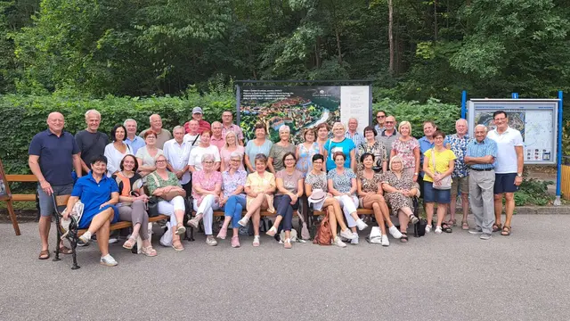 Gelungener Ausflug: Die ÖVP Marz erkundete kürzlich Südböhmen.  | Foto: ÖVP Marz