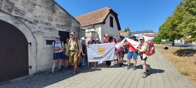Zusammentreffen der Peacewalker:innen International &amp; Burgenland Peacewalker:innen in Breitenbrunn