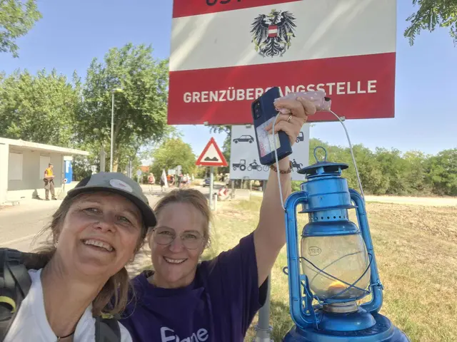 Alice Dalsass mit Martine &amp; Flame of Hope