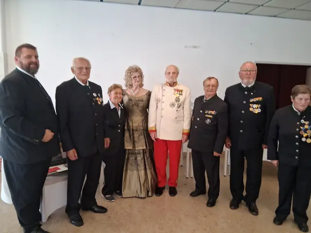 Michael Litschauer, Anton und Traude Johann, Evelyn und Friedrich Jares, Edwin Miksche, Günther Dietrich sowie Maria Pabisch | Foto: ÖKB