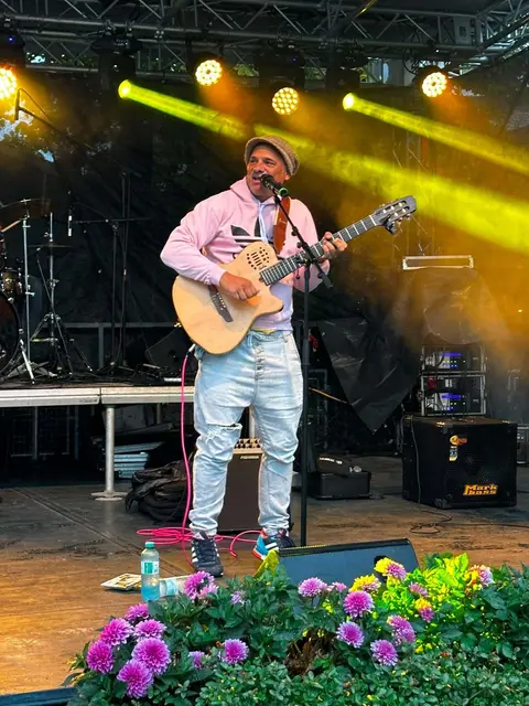 Leo Aberer sorgte in Köflach für karibische Klänge. | Foto: Stadtgemeinde Köflach