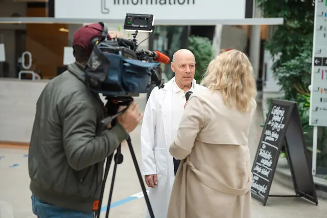 In den letzten Jahren musste Erich Schaflinger als Ärztlicher Direktor des LKH Hochsteiermark viele Medienanfragen beantworten. | Foto: Paller