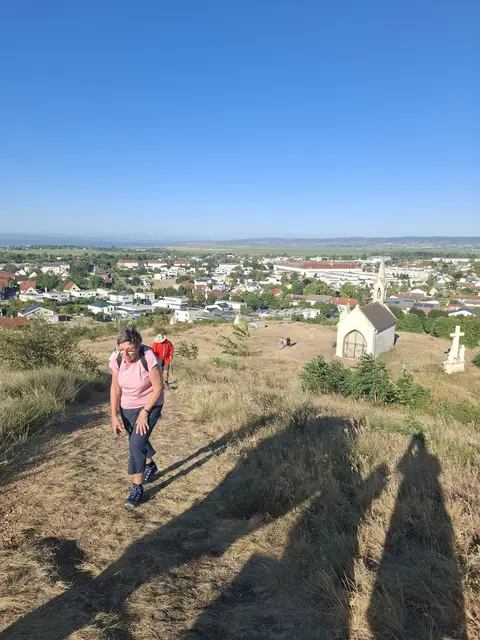 Kalvarienberg mit Blick auf die Kalvarienberg-Kapelle