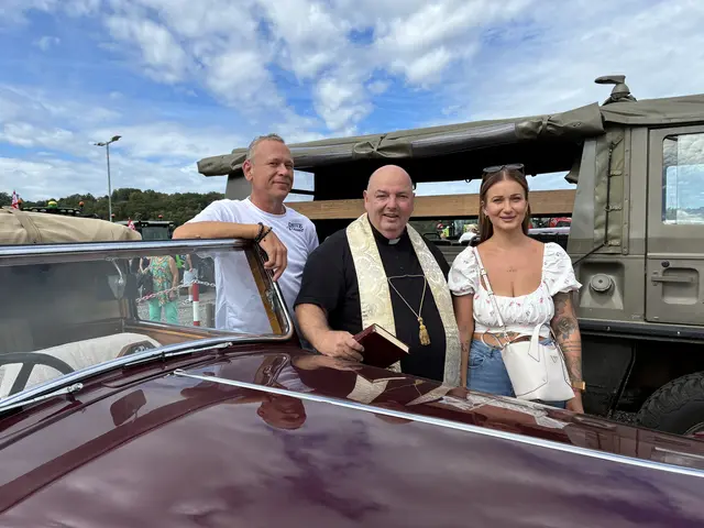 Mitorganisator Paul Schäfer, Kanonikus Franz Brei und Kerstin Pilz. | Foto: Anna Maria Kaufmann