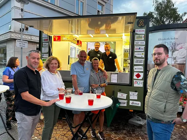 Trotz Regens durften auch exotische Getränke nicht fehlen. | Foto: Stadtgemeinde Köflach