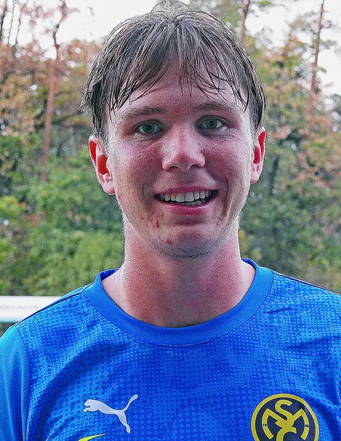 der 18jährige Dieter Oleinek besorgte den Ausgleich