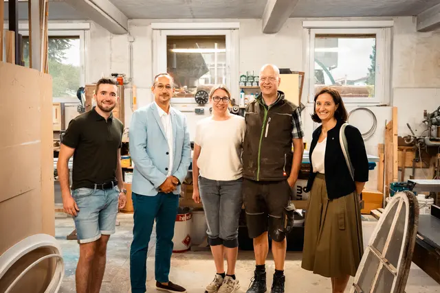 Der Wirtschaftsbund tourt derzeit durch verschiedene Unternehmen im Bezirk Leoben. | Foto: Dominic Prinz