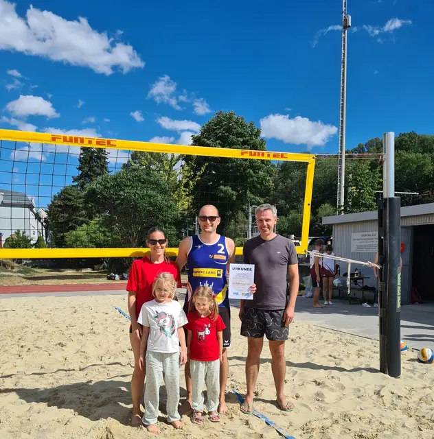 Ehrung des Siegerteams | Foto: Volleyballverein Traismauer "Wild Tigers"