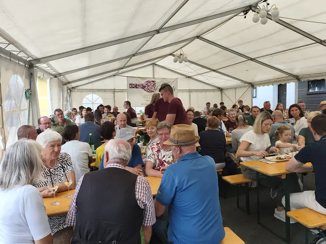 ...und zufriedene Gäste! | Foto: Günther Koch