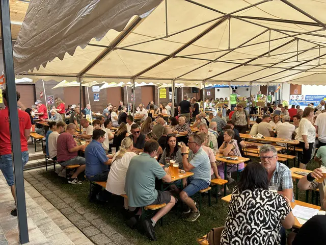 Gut besucht: Das Gartenfest in Doiber. | Foto: Anna Maria Kaufmann