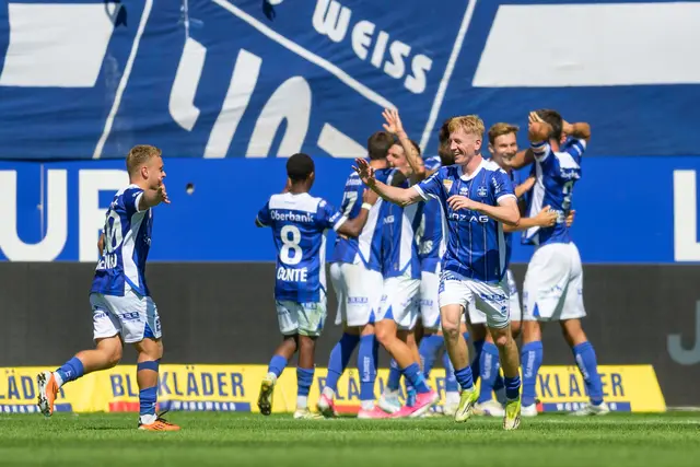 Gleich fünfmal jubelte Blau Weiß Linz im Sonntagsspiel gegen den ASK Voitsberg. | Foto: GEPA-Pictures