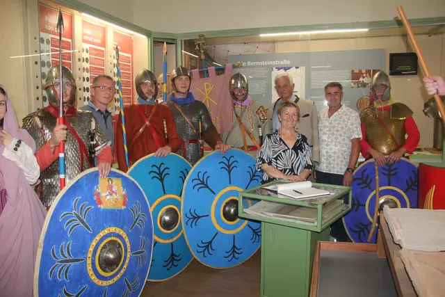 Historisches Ambiente beim Bernsteinfest. | Foto: Mold
