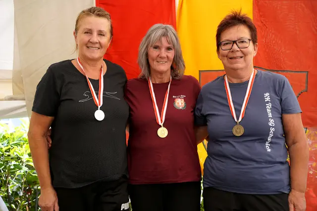Sigrid Windbichler (SG Hall - Mitte) eroberte Gold bei den Seniorinnen 2 Sitzend frei im Zuge der Landesmeisterschaften für Kleinkalibergewehr 100m in Hall | Foto: Christian Kramer / TLSB