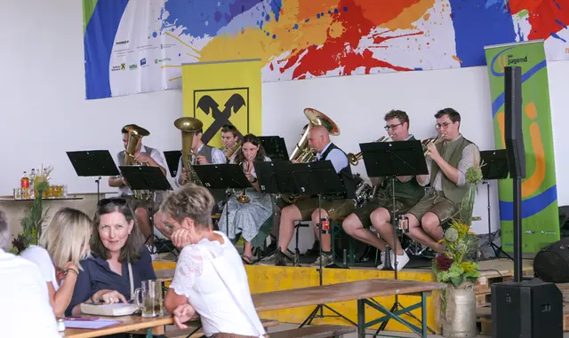Hervorragende Stimmung auf dem Frühschoppen der Landjugend Karlstetten/Neidling | Foto: Petra Ortner