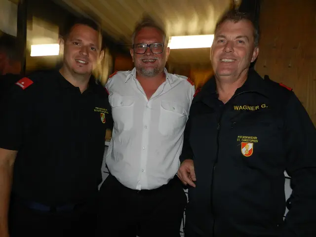 Bgm Jürgen, KNT Josef Breitenecker, KNT stv          Gerhard Wagner | Foto: Heribert Punz