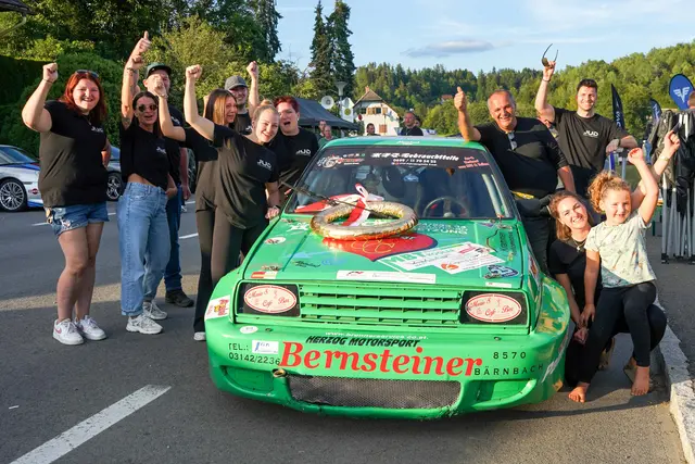 Zum allerersten Mal gewann Werner Jud seine Klasse beim Heimrennen in Voitsberg-Lobming. | Foto: HillClimbFans
