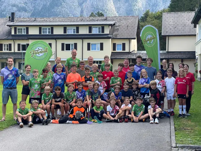 Die Ischler Floorballer bereiteten sich beim Trainingslager in Obertraun auf die anstehende Saison vor. | Foto: SU Floorball Bad Ischl