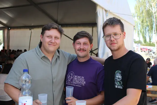Das Frühschoppen der FF Andau ist auch dieses Jahr gut besucht.