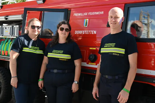 FF Dorfstetten: Alexandra Königsberger, Klaudia und Martin Kern | Foto: Gerlinde Siebenhandl