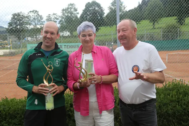 Gabi Verderber und Max Rieger holten den Mixed-Cup.