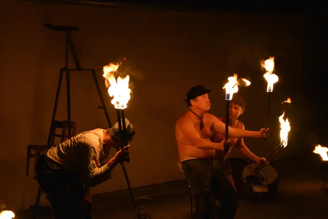 Feuershow des Theater Irrwisch | Foto: Volkskultur NÖ