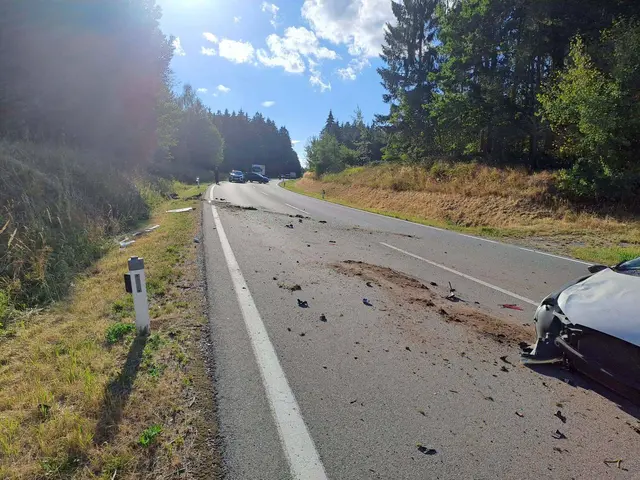 Unfallspuren | Foto: FF Pfaffenschlag