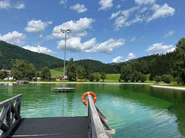 Entspannen und genießen: Der Badesee in Landl bietet an heißen Sommertagen die perfekte Abkühlung. | Foto: Gemeinde Landl KG