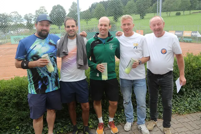 Heinzi Schlacher, Stefan Verderber, Max Rieger und Stefan Bauer spielten das Doppel-Finale.