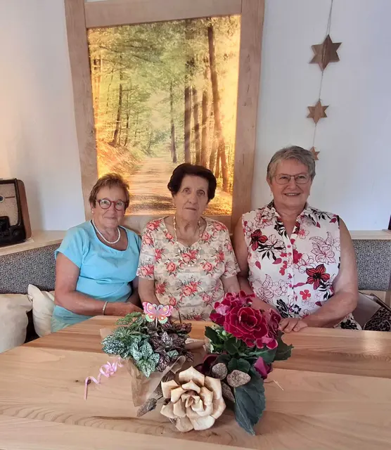 Christine Steindl, Maria Gatterer und Franziska Weber (v.l.). | Foto: Pensionistenverband Zwettl