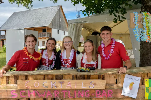 Beim traditionellen Dorffest in Preitenegg sorgten Vereine, Musikgruppen und die Landjugend für ein abwechslungsreiches Programm. | Foto: Gerhard Pulsinger