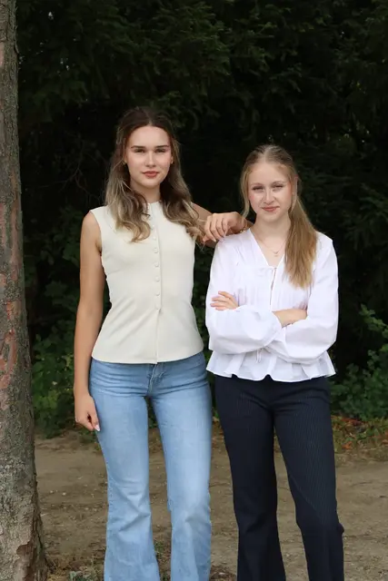 Die neue Landesobfrau Katarina Schruiff (l.) gemeinsam mit der neuen Landesgeschäftsführerin Viktoria Dutter (r.).  | Foto: Schülerunion Burgenland