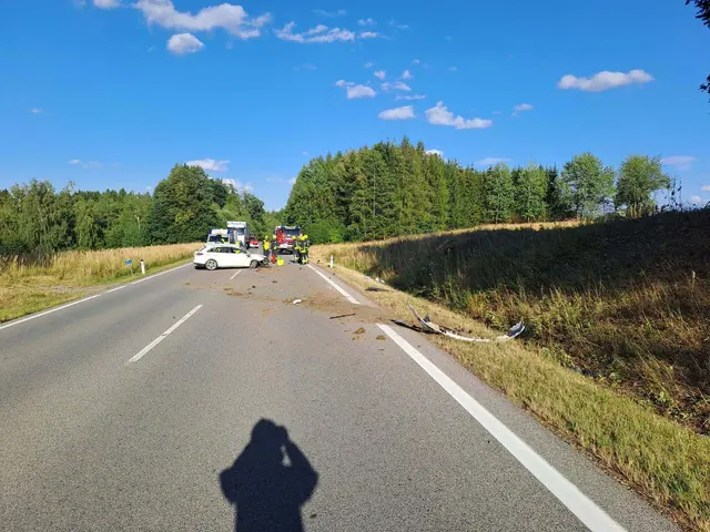 Die Unfallstelle | Foto: FF Pfaffenschlag