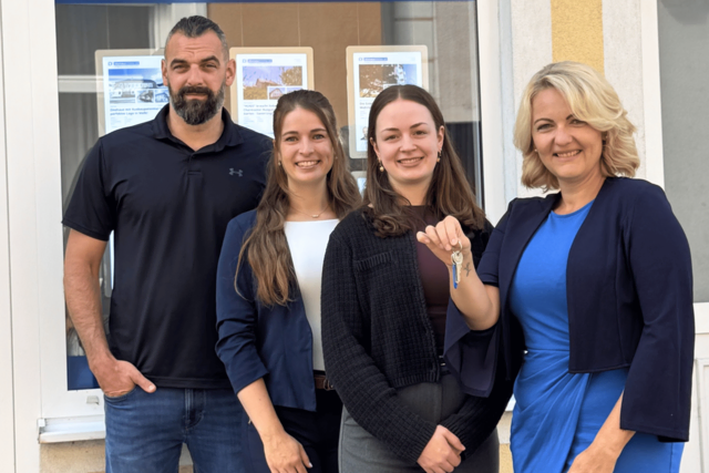 Team Melk: Manfred Sasse, Heidemarie Strommer, Stefanie Hahn und Nicole Haas (Teamleitung Melk/St.Pölten) | Foto: Donau-Immobilien