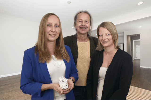 Team Waldviertel: Nadine Tollar (Teamleitung Waldviertel), Cora Wagner und Isabel Fichtenbauer. | Foto: Donau-Immobilien