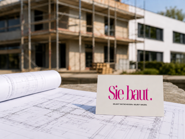 Die Plattform will Frauen dazu ermutigen, Eigentum und Lebensräume selbstbewusst in die Hand zu nehmen. | Foto: Sie baut