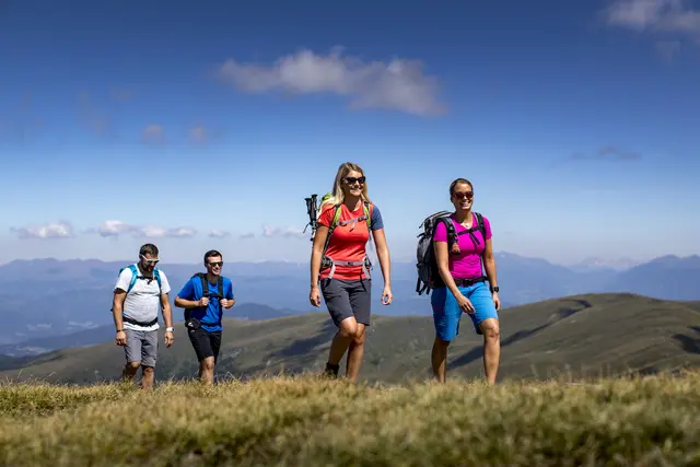 Wandern ist im Zirbenherbst angesagt.