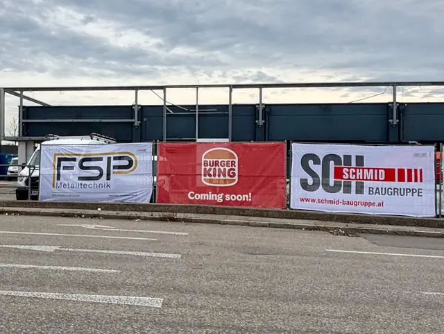 Ende des Jahres eröffnet der zweite Burger King in Wels. | Foto: MeinBezirk/Felix Aschermayer