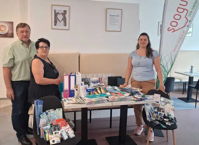 Übergabe vom Schwarzataler Socialclub im Soogut Markt Ternitz. | Foto: Schwarzataler Socialclub