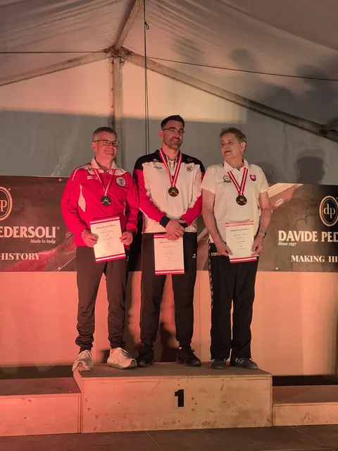 Andreas Högl (links) ist Vizeweltmeister. | Foto: Hager