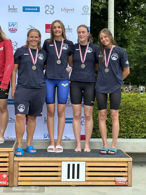 Anna Maria Rijkens, Marlies Brenner, Leonie Fuchs und Sissi Brenner. | Foto: WSV