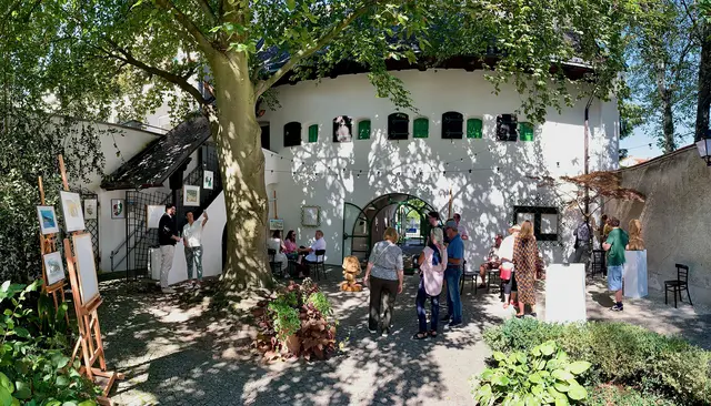Zwei Wochen lang wird Kunst mitten in der Welser Innenstadt präsentiert. | Foto: Galerie der Stadt Wels