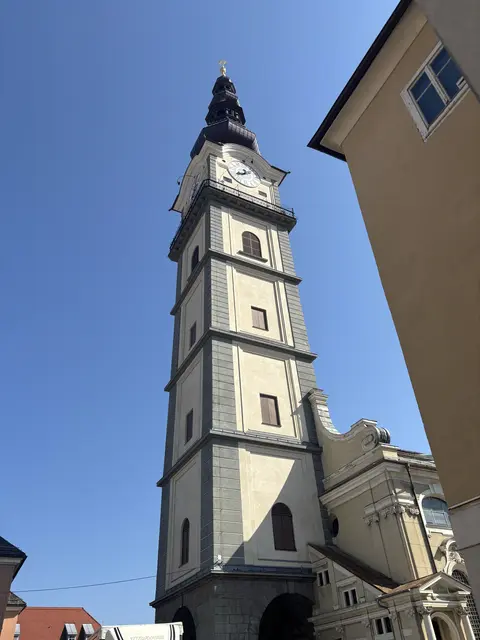Seit Mitte des 13.Jahrhunderts gibt es am Stadtpfarrturm St. Egid einen Türmer. | Foto: MeinBezirk.at/Christina Zwander